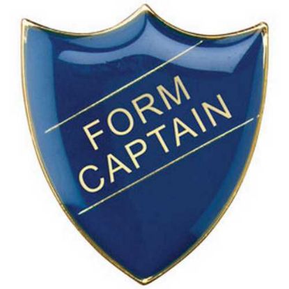Picture of School Shield Badge (Form Captain) Blue