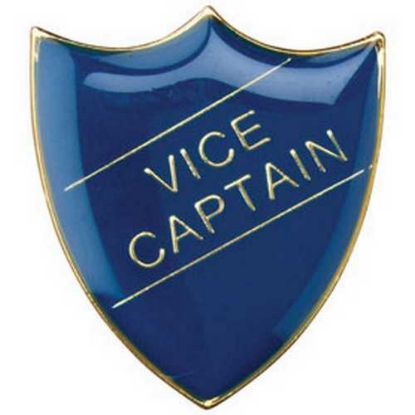 Picture of School Shield Badge (Vice Captain) Blue