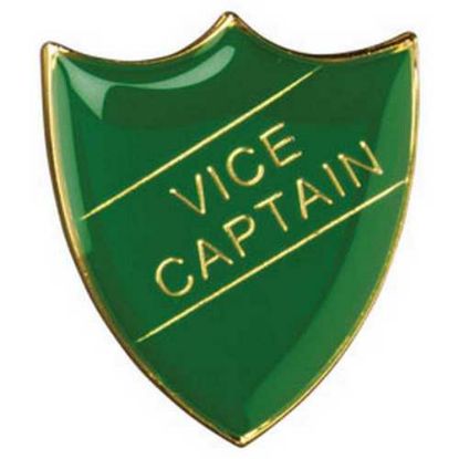 Picture of School Shield Badge (Vice Captain) Green