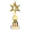 Picture of Gold Dance|gym Star Figure Assembled On Marble - (1" Cen|1" Tube) 8in