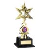Picture of Gold Plastic Dance|gym Star Figure Assembled On Base (1in Cen) - 8in