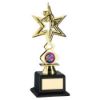 Picture of Gold Plastic Dance|gym Star Figure Assembled On Base (1in Cen) - 8.5in