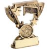 Picture of Brz|gold Hockey Mini Cup With Plate (1in Centre) - 3.75in