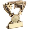 Picture of Brz|gold Hockey Mini Cup With Plate (1in Centre) - 3.75in
