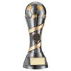 Picture of Gunmetal Grey|gold Filled Plastic Football Column With Plate (1in Cen) - 7.5in
