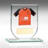 Picture of Jade Glass Plaque With Plate - 5.25in (Requires Shirt C)