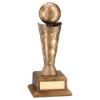 Picture of Bronze|gold Plastic Football Figure On Base - 7.5in