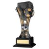 Picture of Pewter|gold Plastic Wembley Fig On Base (1in Cen) - 7.5in