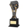 Picture of Pewter|gold Plastic Wembley Fig On Base (1in Cen) - 8.5in