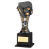 Picture of Pewter|gold Plastic Wembley Fig On Base (1in Cen) - 8.5in