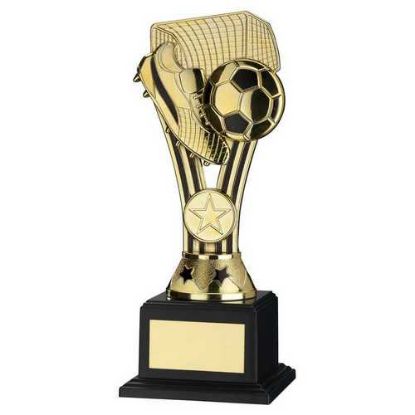 Picture of Gold~black Plastic Wembley Figure On Filled Base (1in Cen)