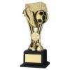 Picture of Gold|black Plastic Wembley Figure On Filled Base (1in Cen) - 8in