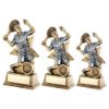 Picture of Brz|gold|pew Male Tennis Figure With Star Backing With Plate (1in Centre) - 6in