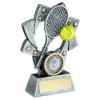 Picture of Pew|gold|yellow Tennis Star Spiral With Plate (1in Centre) - 5in