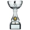 Picture of Silv Mini Assembled Trophy Cup With Plate (1in Centre) - 7.25in