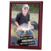 Picture of Rosewood Plaque With White Sublimation Front (Portrait) - 5 X 7in