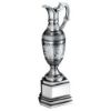 Picture of Painted Silver Golf Claret Jug With Plate - 12in