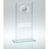 Picture of Jade|silver Glass With Squash Insert And Plate - 7.25in