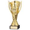 Picture of Gold Plastic Flash Cup On Black Marble Assembled Trophy (1" Cen) - 6.75in
