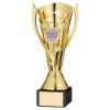 Picture of Gold Plastic Flash Cup On Black Marble Assembled Trophy (1" Cen) - 7.25in