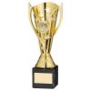 Picture of Gold Plastic Flash Cup On Black Marble Assembled Trophy (1" Cen) - 8in