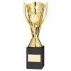 Picture of Gold Plastic Flash Cup On Black Marble Assembled Trophy (1" Cen) - 9in