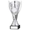 Picture of Silver Plastic Flash Cup On Black Marble Assembled Trophy (1" Cen) - 6.75in