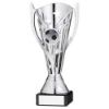 Picture of Silver Plastic Flash Cup On Black Marble Assembled Trophy (1" Cen) - 6.75in