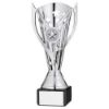 Picture of Silver Plastic Flash Cup On Black Marble Assembled Trophy (1" Cen) - 7.25in