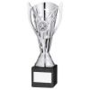 Picture of Silver Plastic Flash Cup On Black Marble Assembled Trophy (1" Cen) - 8in