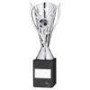 Picture of Silver Plastic Flash Cup On Black Marble Assembled Trophy (1" Cen) - 9in