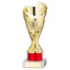 Picture of Gold|red Plastic Sabre Cup Assembled On Marble (1in Cen) - 8in