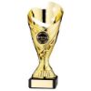 Picture of Gold Plastic Sabre Cup On Black Marble Assembled Trophy (1" Cen) - 6.75in
