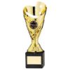 Picture of Gold Plastic Sabre Cup On Black Marble Assembled Trophy (1" Cen) - 8in