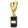 Picture of Gold Plastic Sabre Cup On Black Marble Assembled Trophy (1" Cen) - 10in