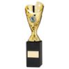 Picture of Gold Plastic Sabre Cup On Black Marble Assembled Trophy (1" Cen) - 10in