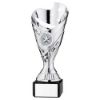 Picture of Silver Plastic Sabre Cup On Black Marble Assembled Trophy (1" Cen) - 7.25in