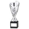Picture of Silver Plastic Sabre Cup On Black Marble Assembled Trophy (1" Cen) - 8in