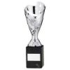 Picture of Silver Plastic Sabre Cup On Black Marble Assembled Trophy (1" Cen) - 9in