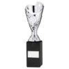 Picture of Silver Plastic Sabre Cup On Black Marble Assembled Trophy (1" Cen) - 10in