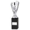 Picture of Silver Plastic Sabre Cup On Black Marble Assembled Trophy (1" Cen) - 10in