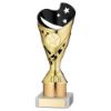 Picture of Gold|black Plastic Sabre Cup Assembled On Marble With Tube (1in Cen) - 8in