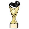 Picture of Gold|blk Plastic Sabre Cup On Blk Marble Assembled Trophy (1" Cen) - 7.25in