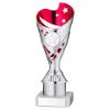 Picture of Silver|pink Plastic Sabre Cup Assembled On Marble With Tube (1in Cen) - 8in