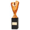 Picture of Copper Plastic Sabre Cup On Black Marble Assembled Trophy (1" Cen) - 10in