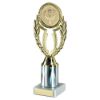 Picture of Gold|silver Wreath Holder Assembled On Marble - (2" Cen|2" Tube) 8.75in