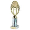 Picture of Gold|silver Wreath Holder Assembled On Marble - (2" Cen|3" Tube) 9.75in