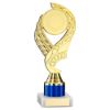 Picture of Gold|blue Olympic Holder Assembled On Marble - (2" Cen|1" Tube) 8in