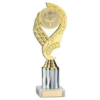 Picture of Gold~silver Olympic Holder Assembled On Marble