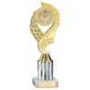 Picture of Gold|silver Olympic Holder Assembled On Marble - (2" Cen|2" Tube) 9in